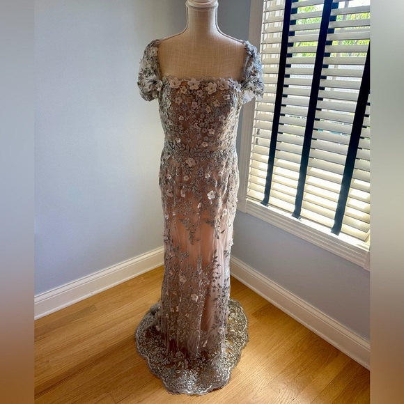 Montage by Mon Cheri Custom evening gown - Picture 3 of 11